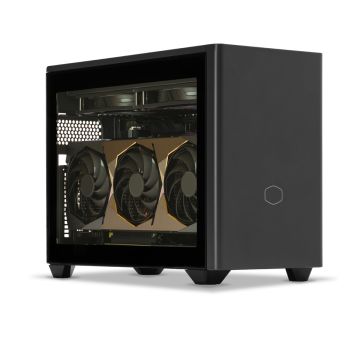 Workstation, AMD Ryzen 9 7900X, RX 9070 XT, Gigabyte B650 e Cooler Master NR200P