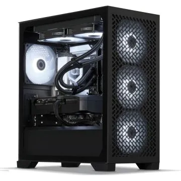PC Gaming, Intel i5-12400F, RTX 3050, Asus B760 e Cooler Master Elite 302 — vista 1