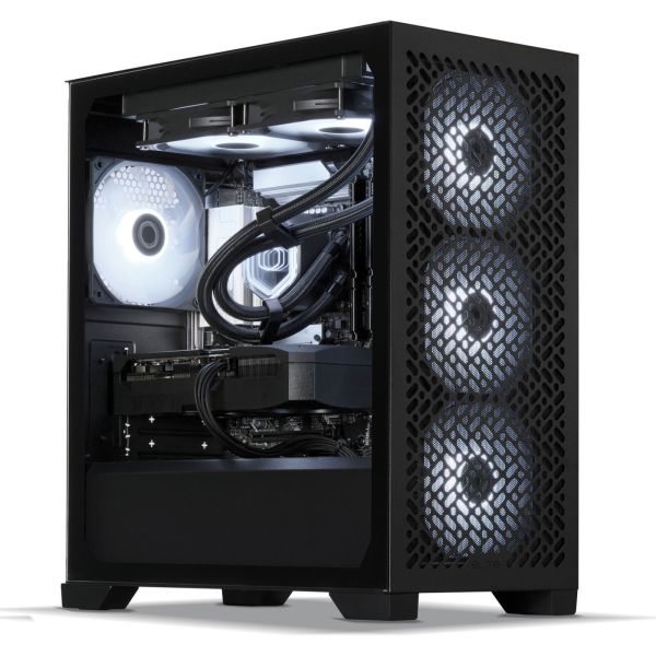 PC Gaming, Intel i5-12400F, RTX 3050, Asus B760 e Cooler Master Elite 302 — vista 1