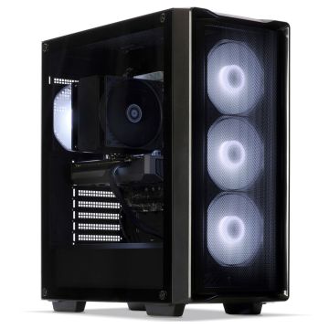 Gaming PC, AMD Ryzen 5 5600X, RTX 5060 Ti, MSI A520 und DeepCool CC560